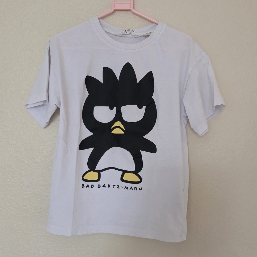Sanrio White Tee Badtz-Maru